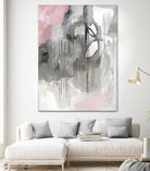 Muted Abstract by PI Studio on GIANT ART - pink abstract