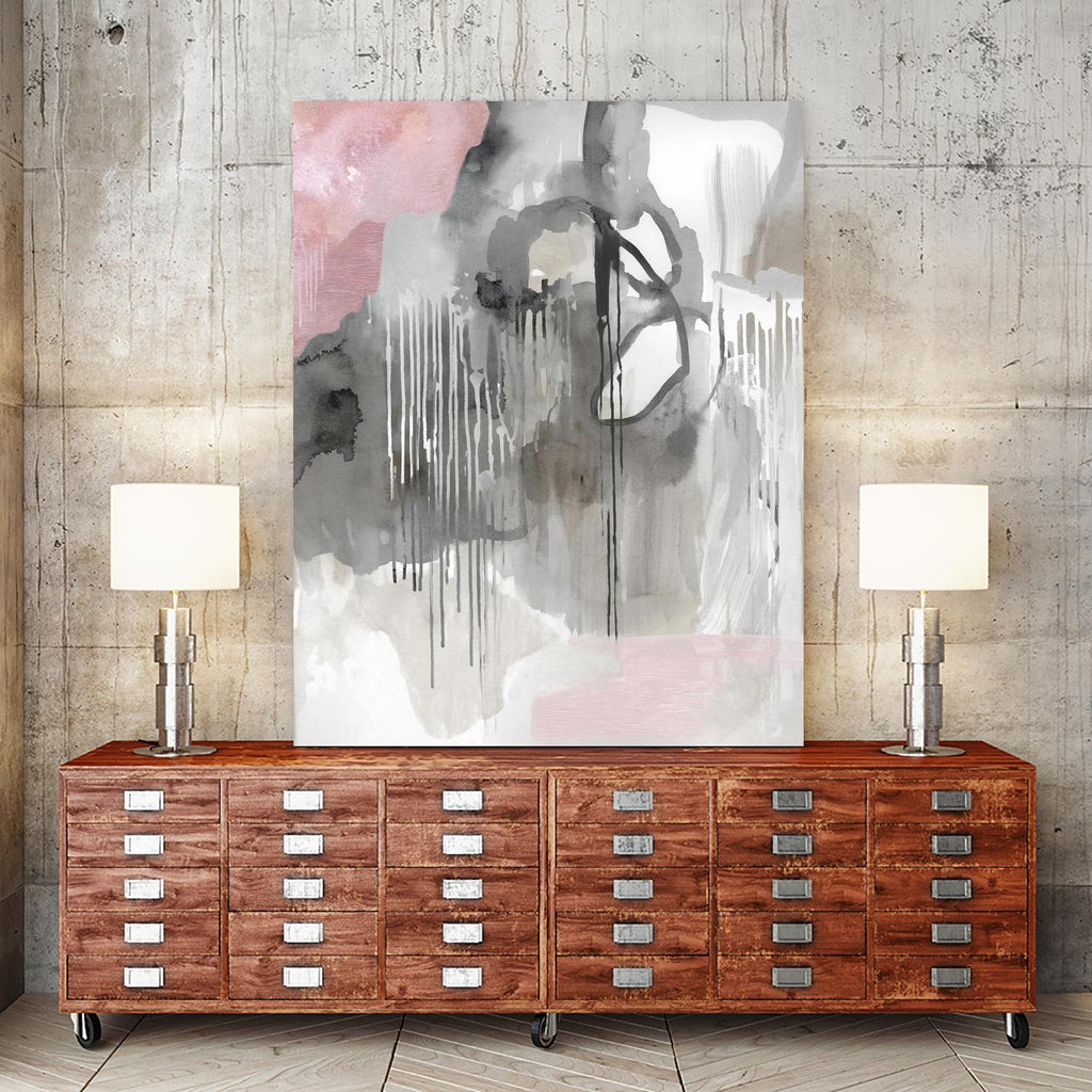 Muted Abstract by PI Studio on GIANT ART - pink abstract