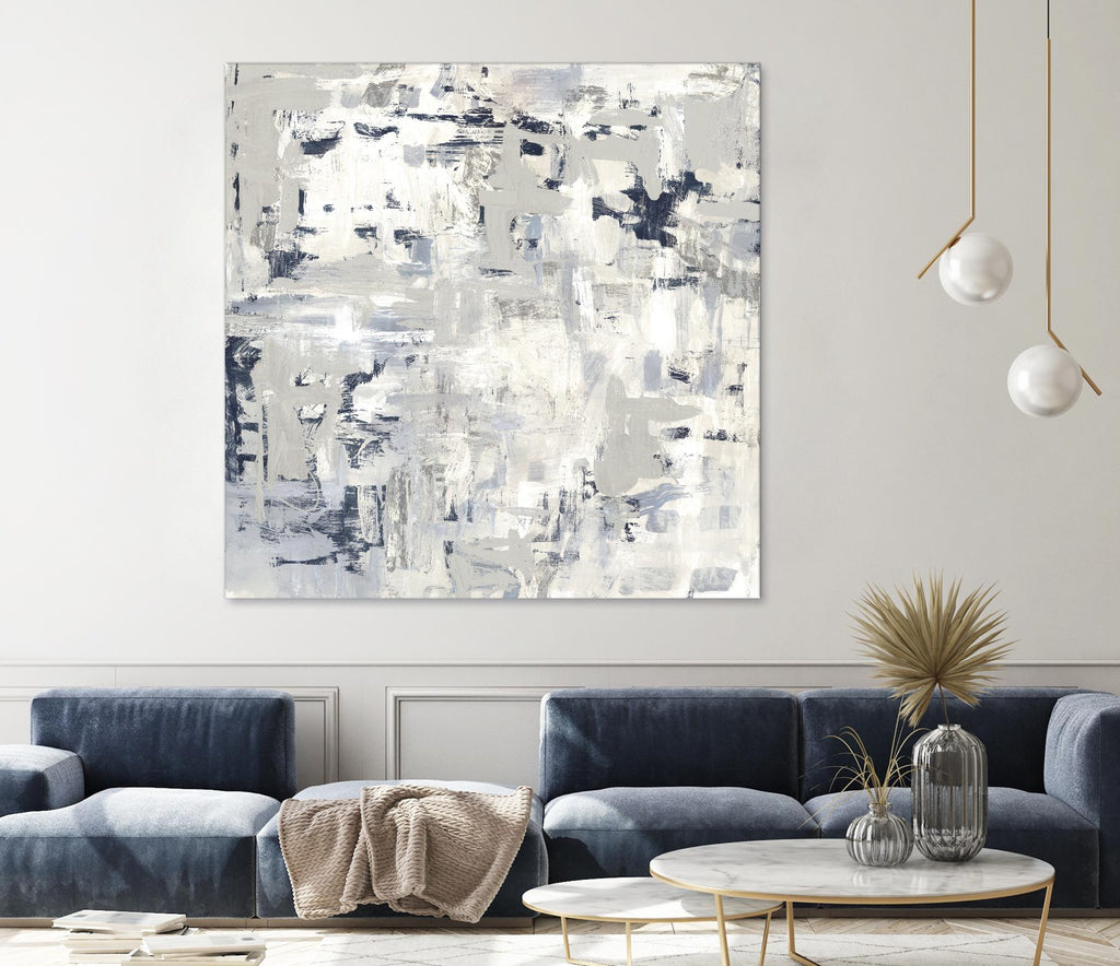 Crisscross by PI Studio on GIANT ART - blue abstract