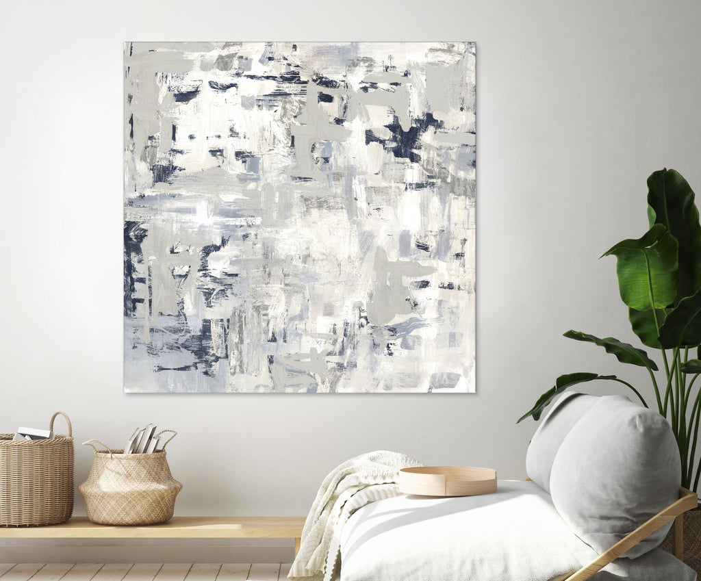 Crisscross by PI Studio on GIANT ART - blue abstract