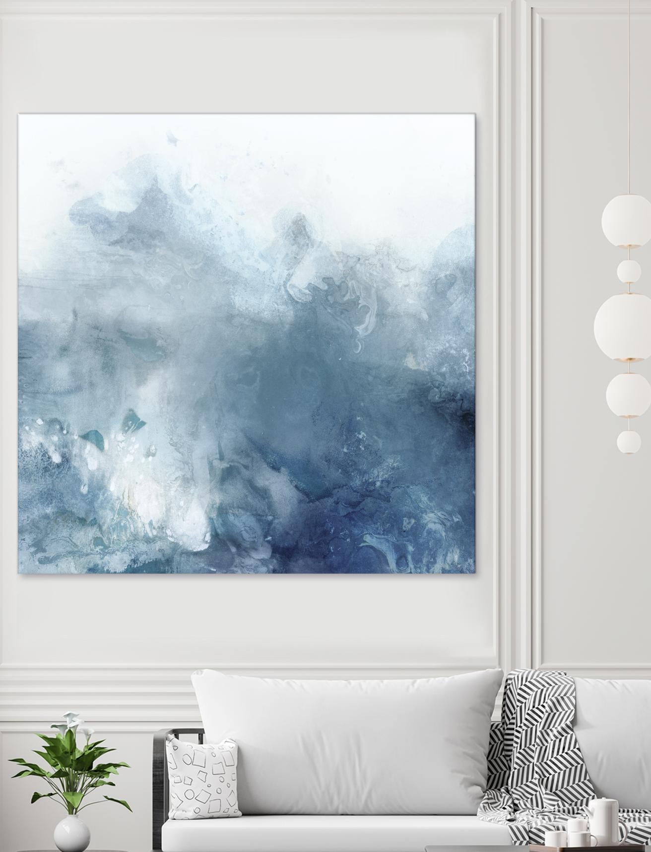 Watercolor Stain I by PI Studio on GIANT ART - white abstract