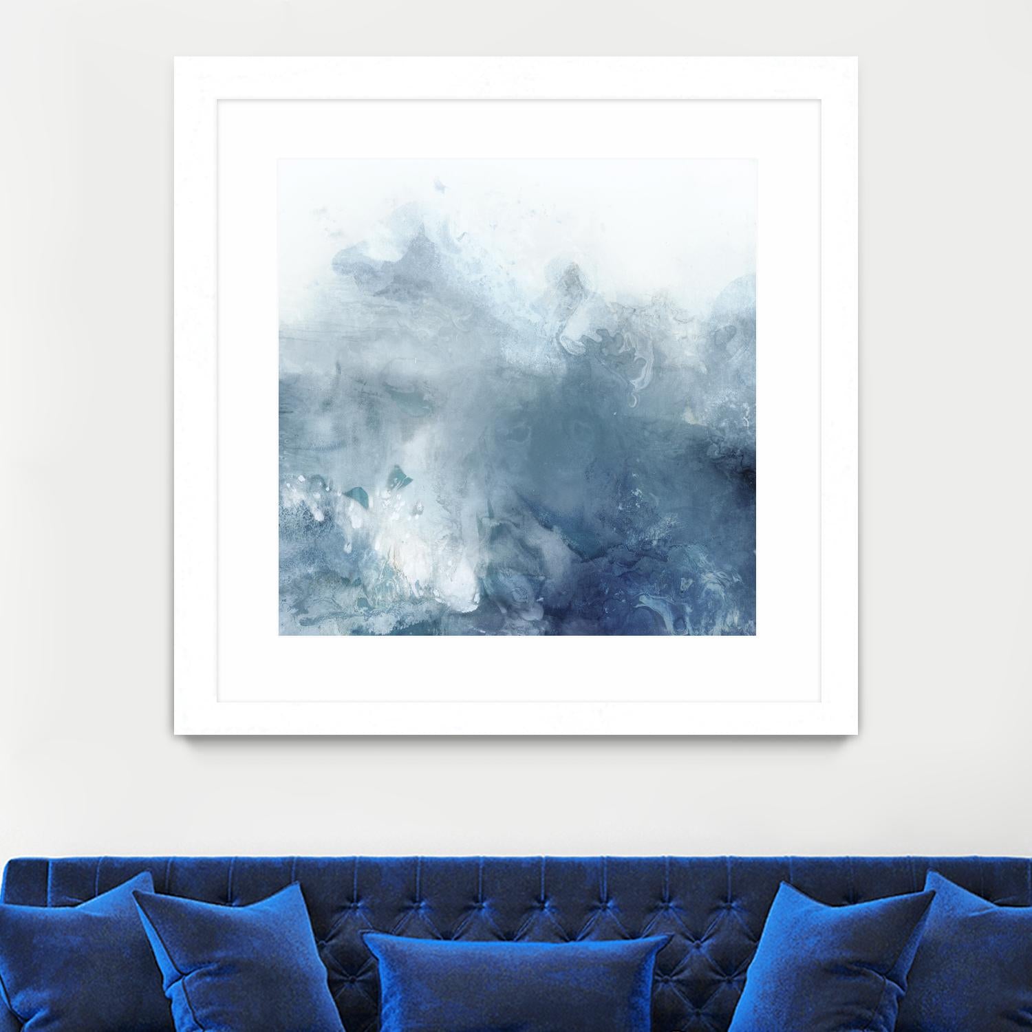 Watercolor Stain I by PI Studio on GIANT ART - white abstract