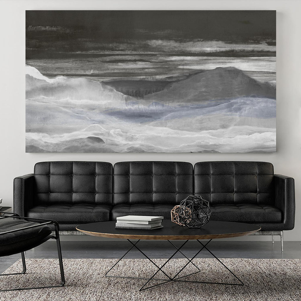 Black Rock by PI Studio on GIANT ART - white abstract