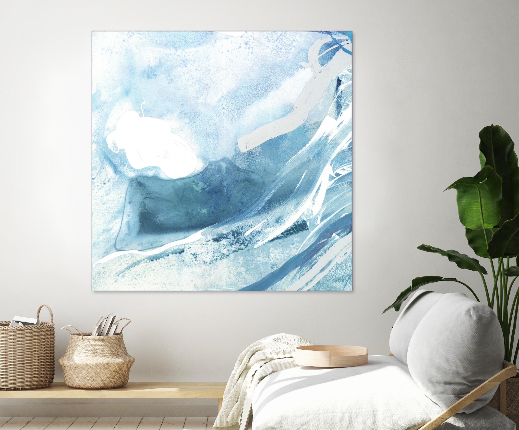 Water Pocket I by PI Studio on GIANT ART - white abstract