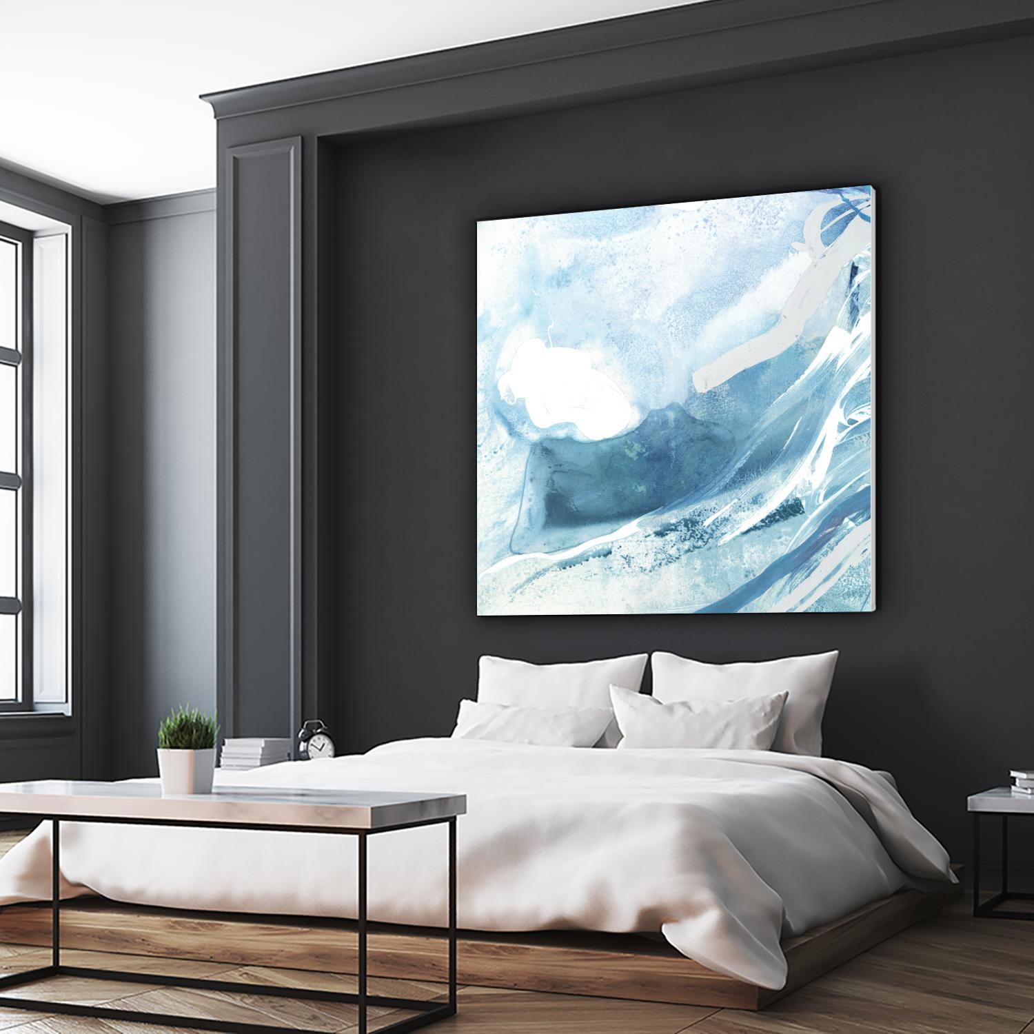 Water Pocket I by PI Studio on GIANT ART - white abstract