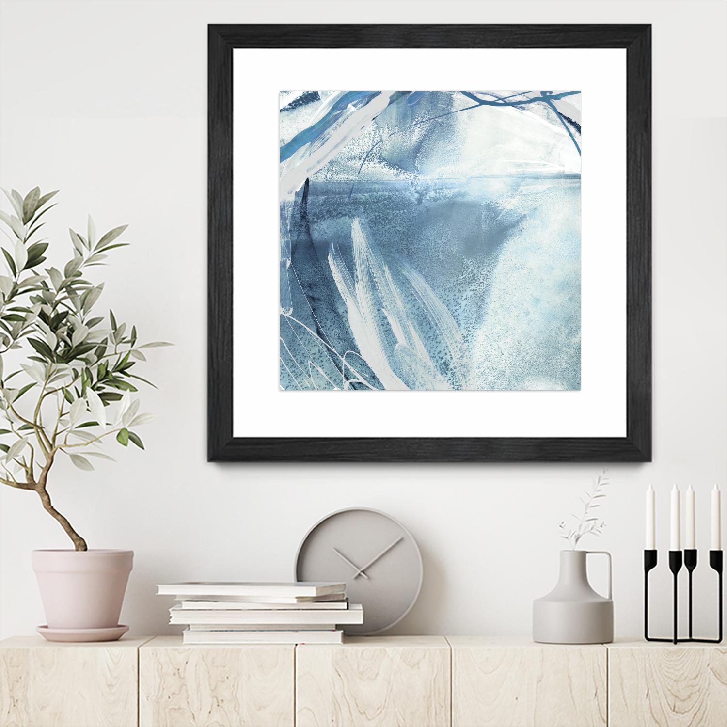 Water Pocket III by PI Studio on GIANT ART - white abstract