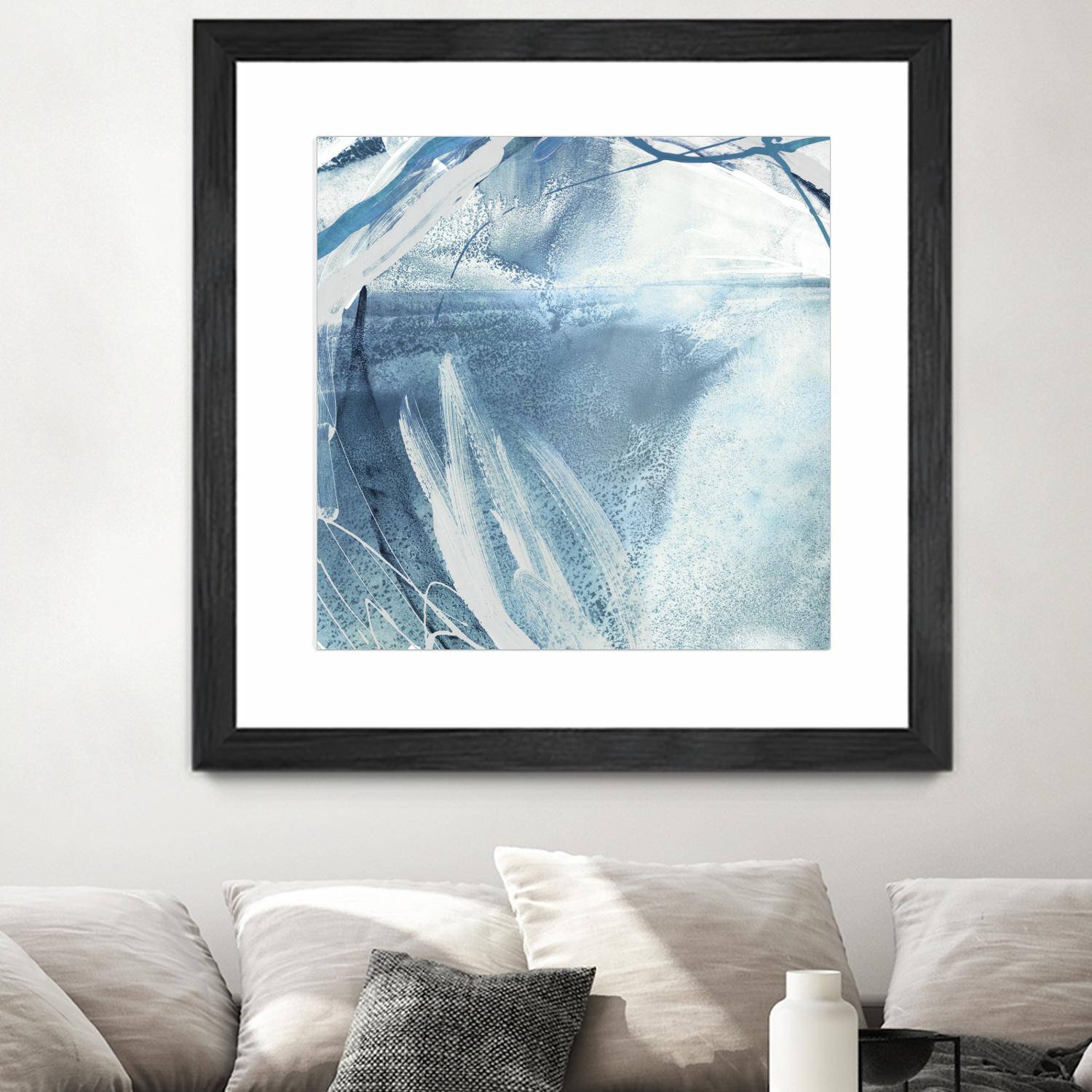 Water Pocket III by PI Studio on GIANT ART - white abstract