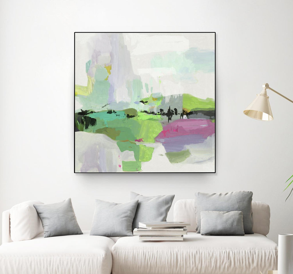 Abby Road by PI Studio on GIANT ART - green abstract