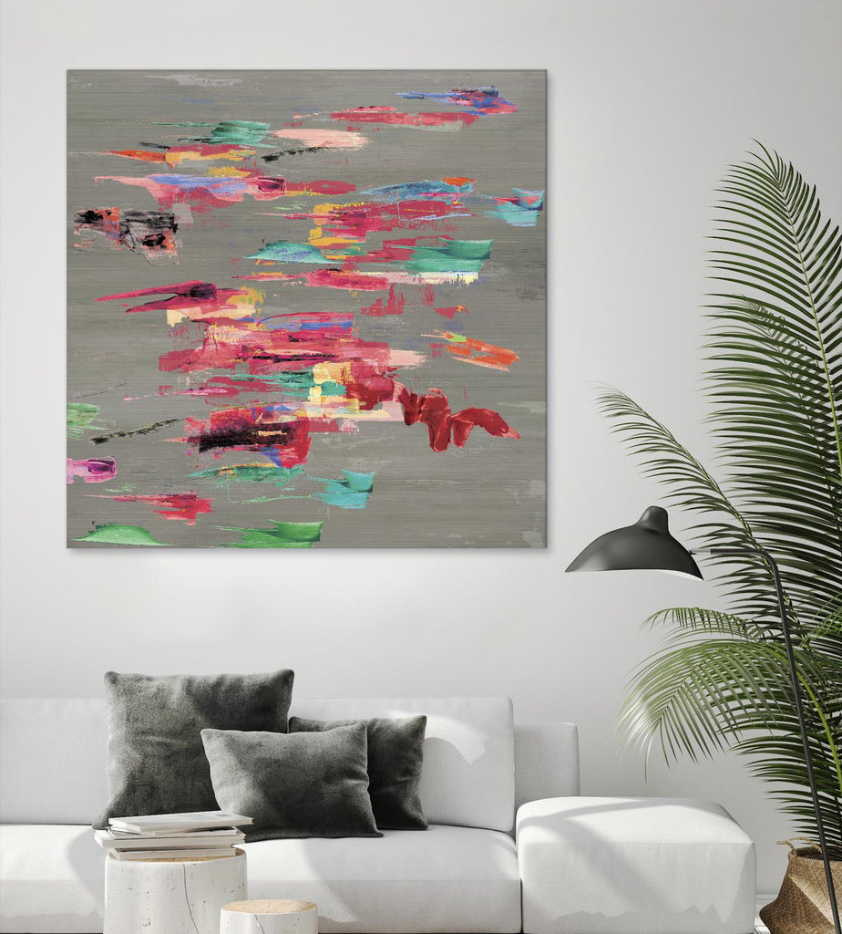 Pink pink by PI Studio on GIANT ART - red abstract