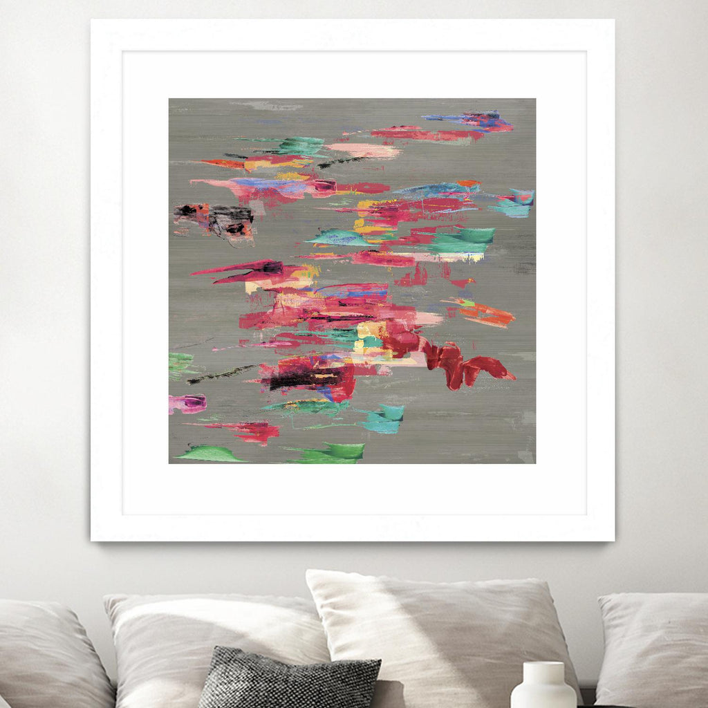 Pink pink by PI Studio on GIANT ART - red abstract