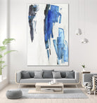 Touch of Black by PI Studio on GIANT ART - blue abstract