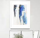 Touch of Black by PI Studio on GIANT ART - blue abstract