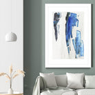 Touch of Black by PI Studio on GIANT ART - blue abstract