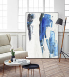 Touch of Black by PI Studio on GIANT ART - blue abstract