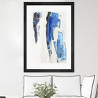 Touch of Black by PI Studio on GIANT ART - blue abstract
