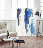 Touch of Black by PI Studio on GIANT ART - blue abstract