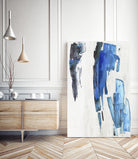 Touch of Black by PI Studio on GIANT ART - blue abstract