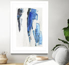 Touch of Black by PI Studio on GIANT ART - blue abstract