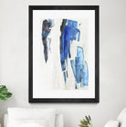 Touch of Black by PI Studio on GIANT ART - blue abstract