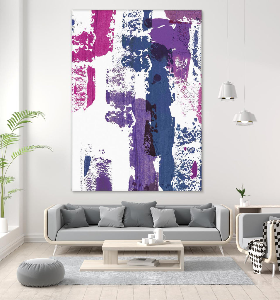 Colour splash II by PI Studio on GIANT ART - blue abstract
