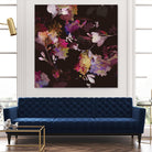 Glitchy Floral III by PI Studio on GIANT ART - pink abstract