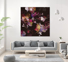 Glitchy Floral III by PI Studio on GIANT ART - pink abstract