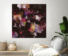 Glitchy Floral III by PI Studio on GIANT ART - pink abstract