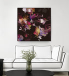 Glitchy Floral III by PI Studio on GIANT ART - pink abstract
