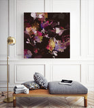 Glitchy Floral III by PI Studio on GIANT ART - pink abstract