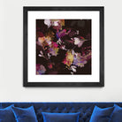 Glitchy Floral III by PI Studio on GIANT ART - pink abstract
