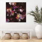 Glitchy Floral III by PI Studio on GIANT ART - pink abstract