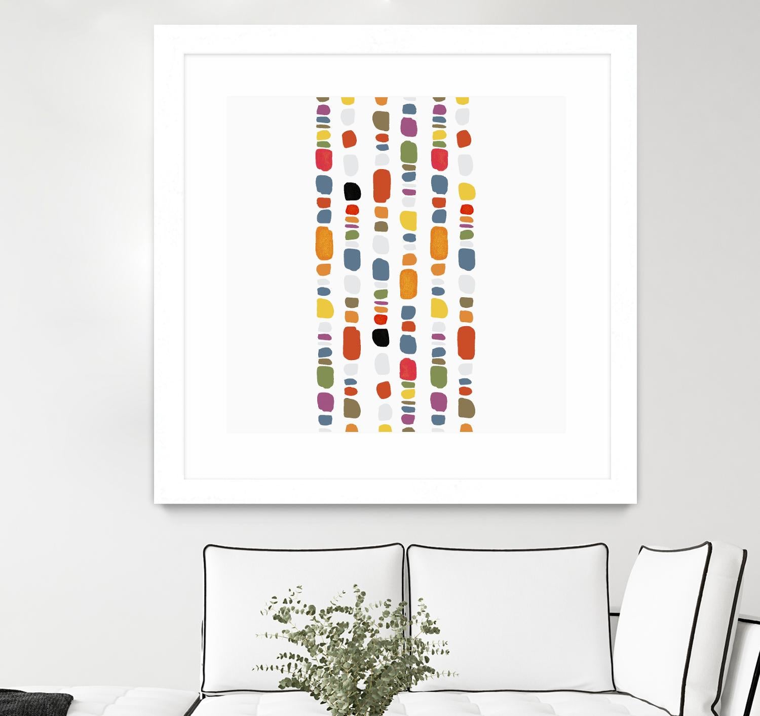 Pebble I by PI Studio on GIANT ART - orange abstract