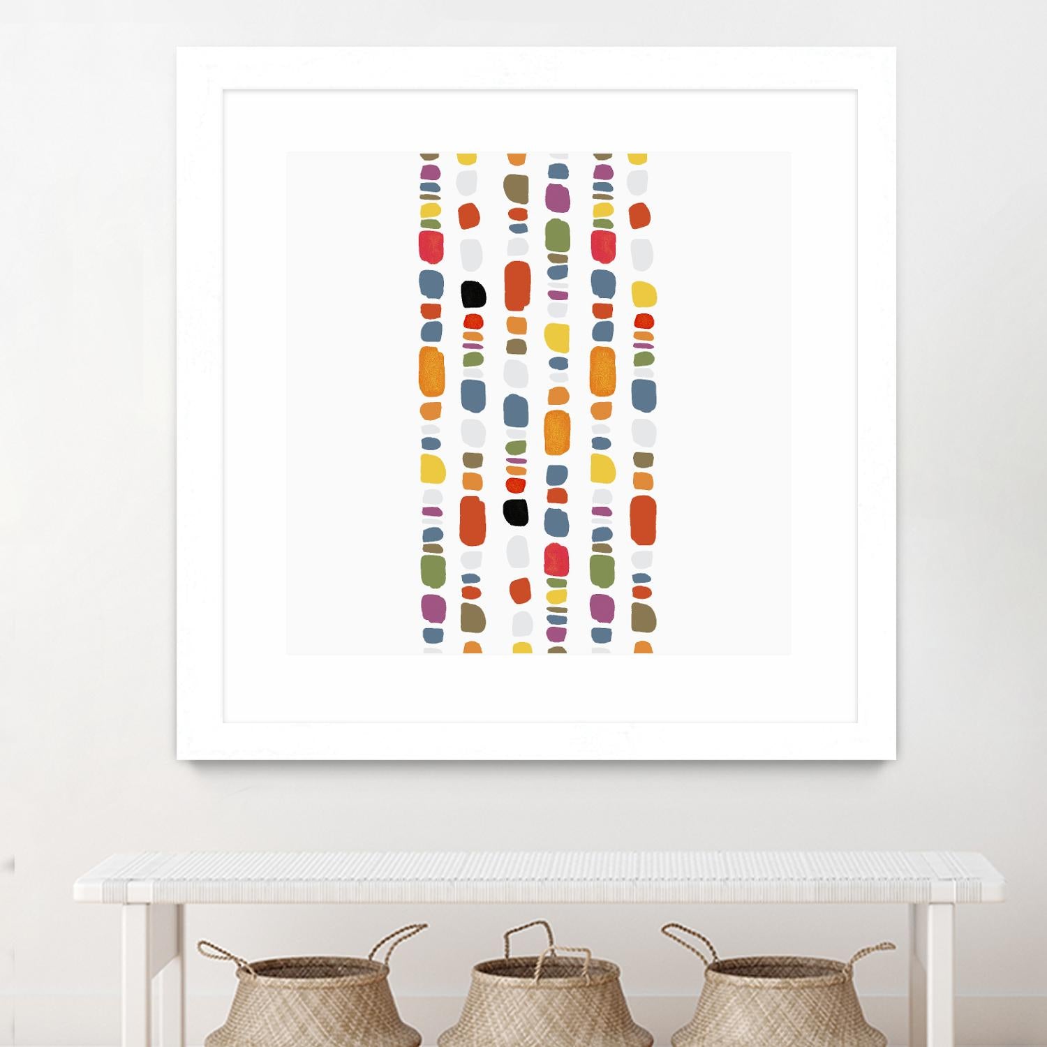 Pebble I by PI Studio on GIANT ART - orange abstract