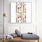 Pebble I by PI Studio on GIANT ART - orange abstract