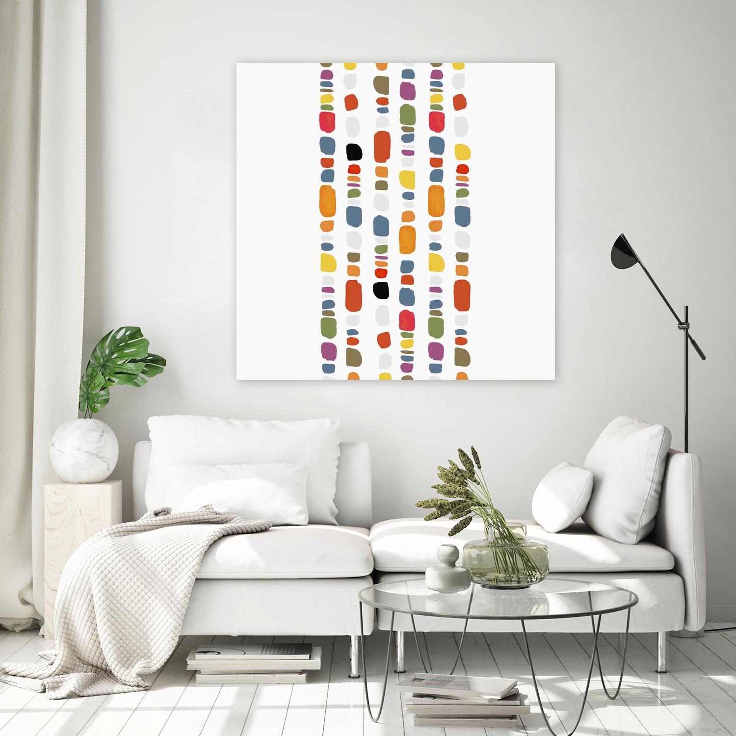 Pebble I by PI Studio on GIANT ART - orange abstract