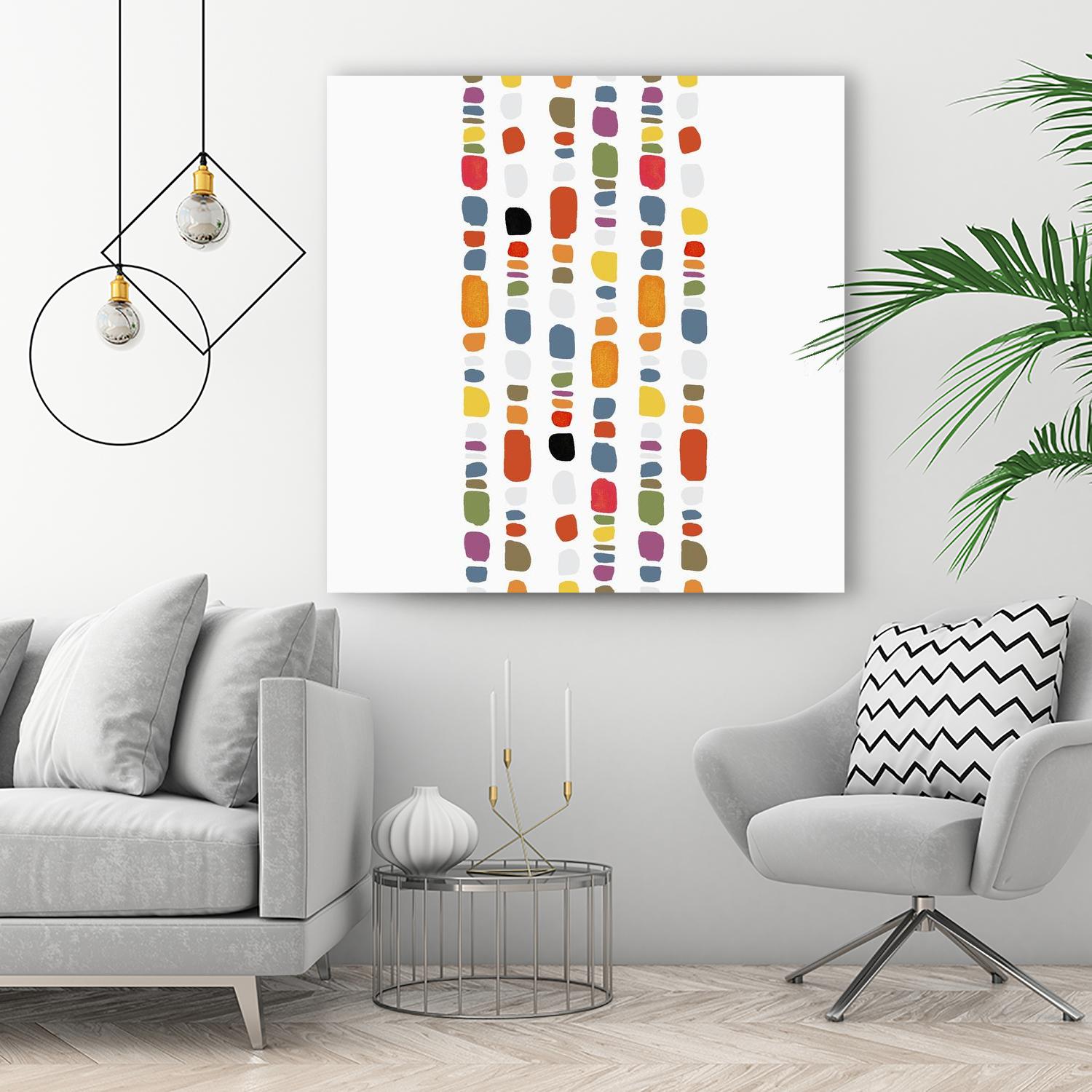 Pebble I by PI Studio on GIANT ART - orange abstract