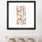 Pebble I by PI Studio on GIANT ART - orange abstract