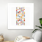 Pebble I by PI Studio on GIANT ART - orange abstract