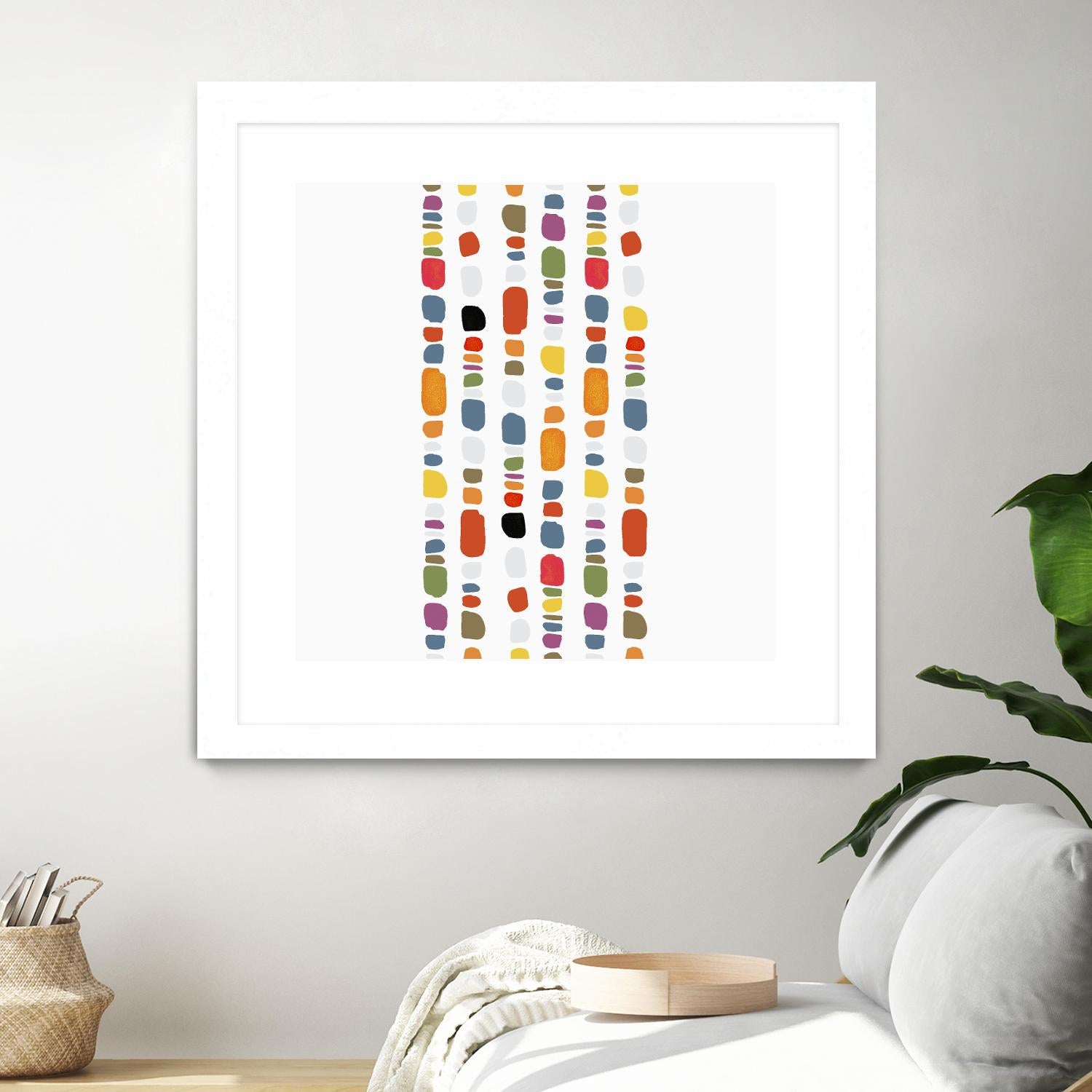 Pebble I by PI Studio on GIANT ART - orange abstract