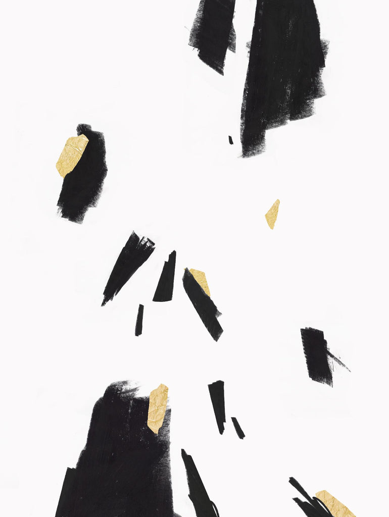 Falling II par PI Studio sur GIANT ART - abstrait noir