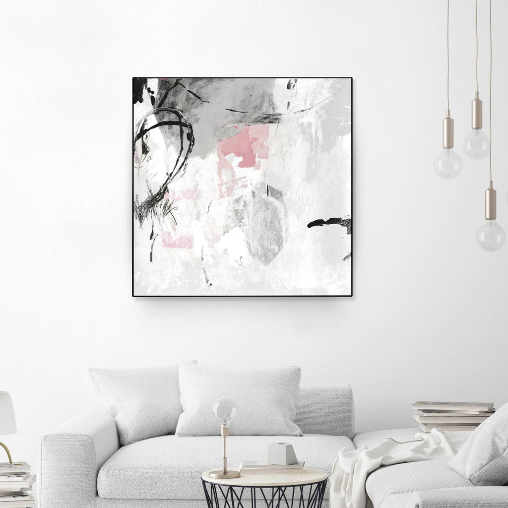 Gray Pink I by PI Studio on GIANT ART - white abstract