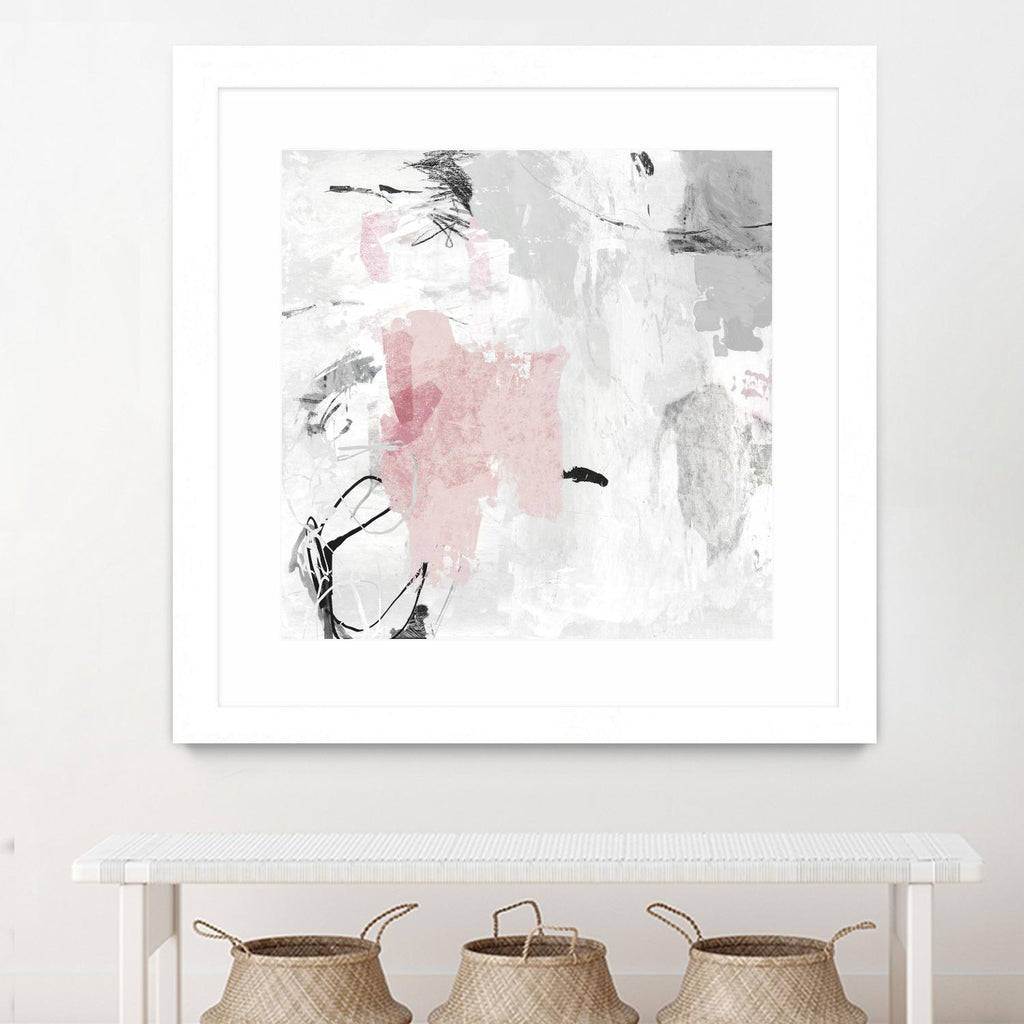 Gray Pink II by PI Studio on GIANT ART - pink abstract