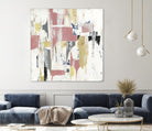 Mid Century by PI Studio on GIANT ART - yellow abstract