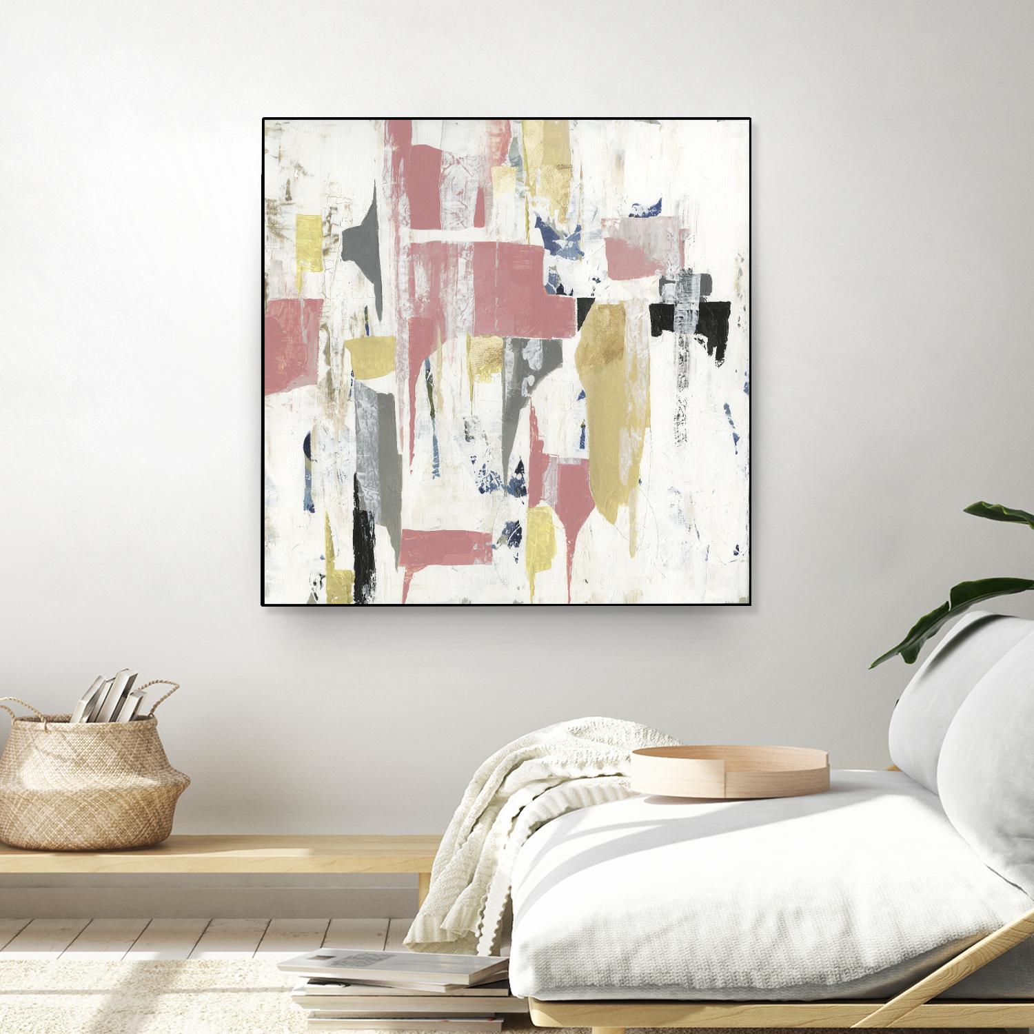 Mid Century by PI Studio on GIANT ART - yellow abstract