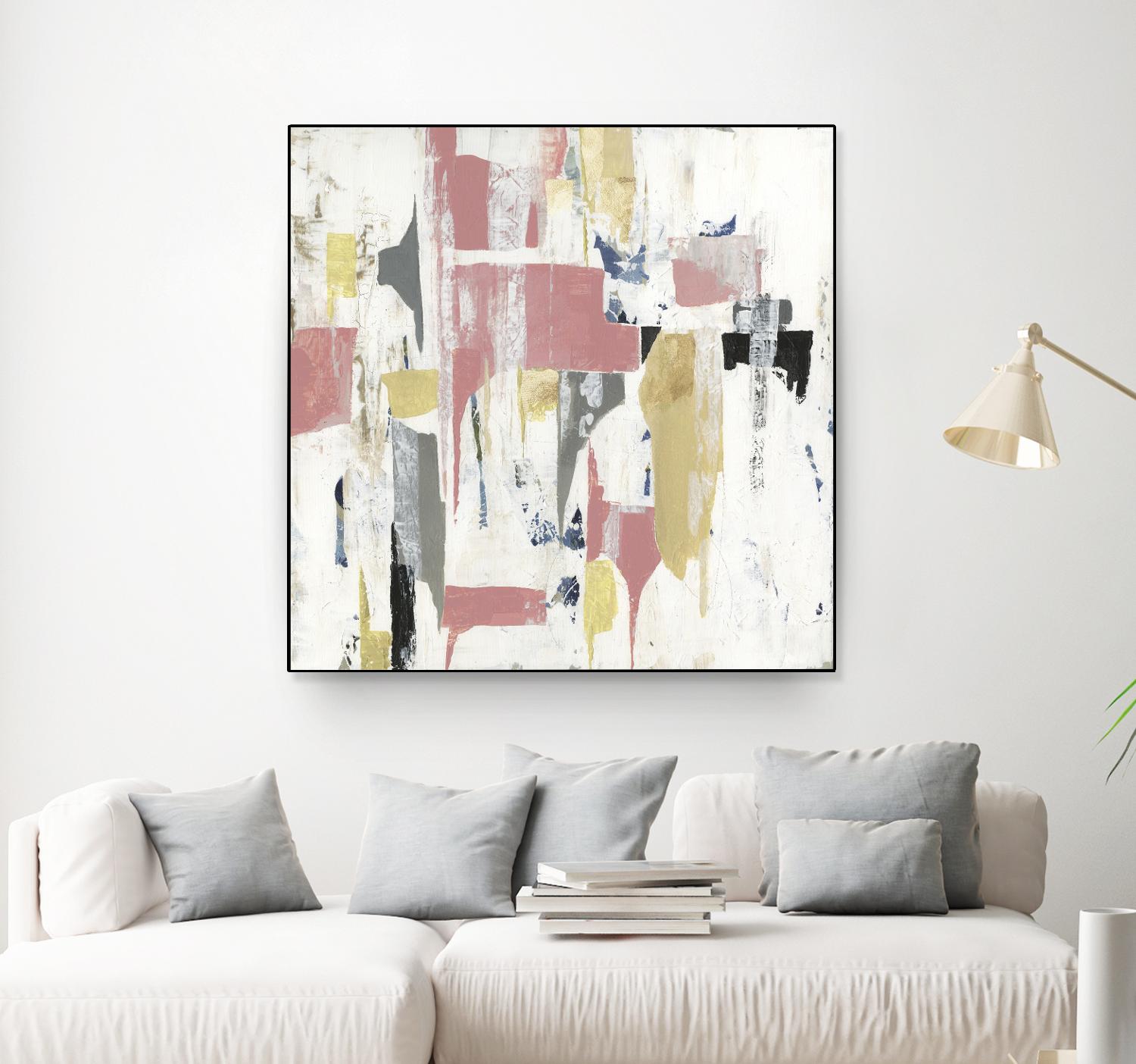Mid Century by PI Studio on GIANT ART - yellow abstract