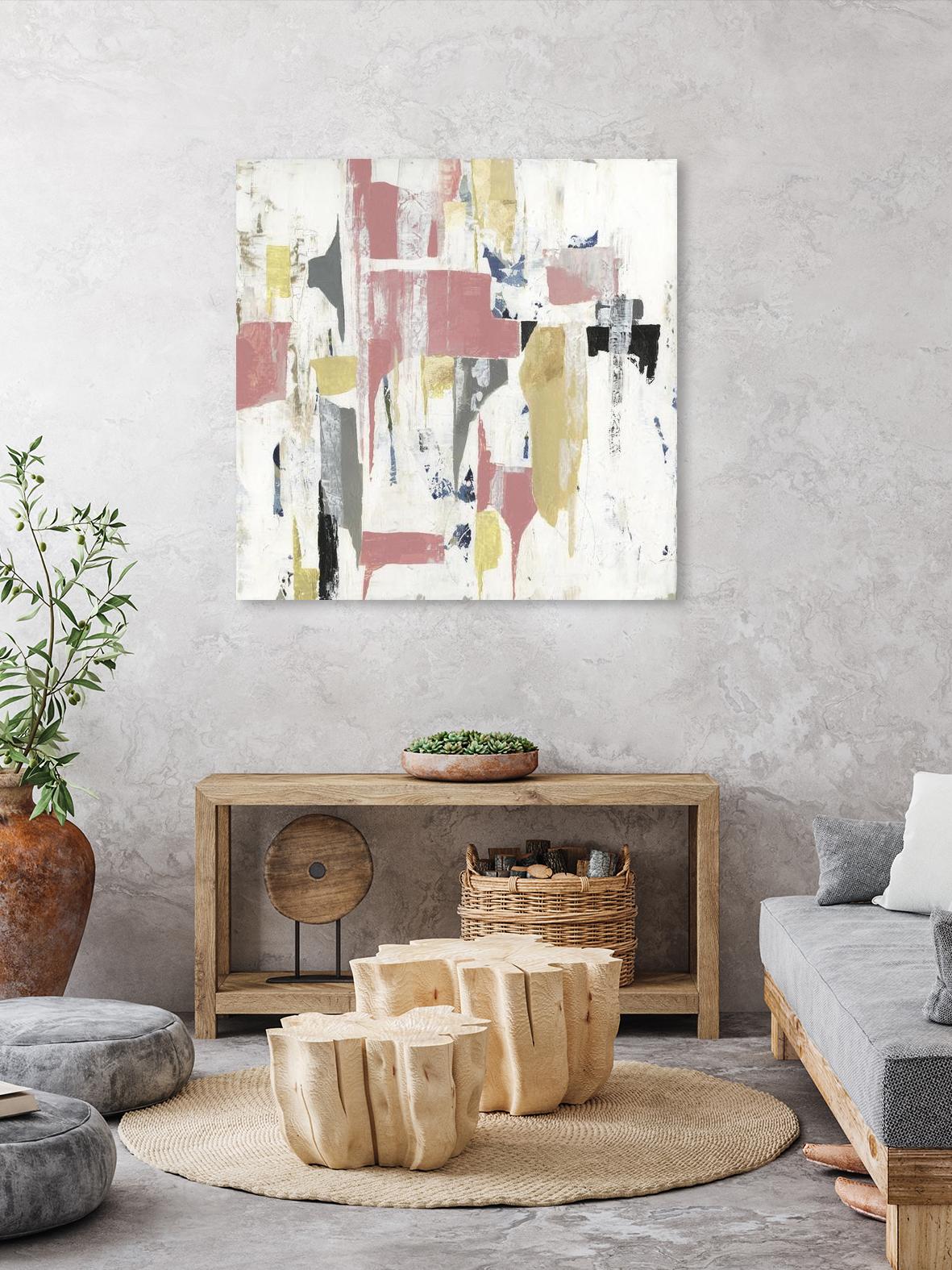Mid Century by PI Studio on GIANT ART - yellow abstract