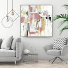 Mid Century by PI Studio on GIANT ART - yellow abstract