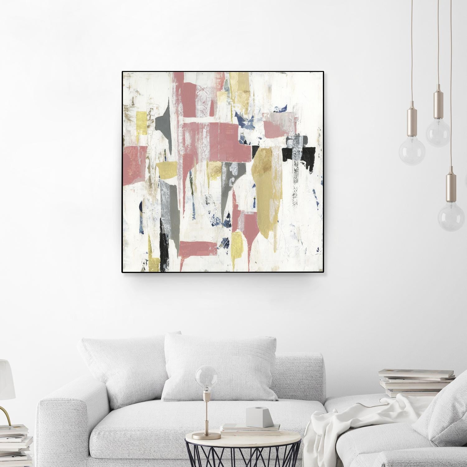 Mid Century by PI Studio on GIANT ART - yellow abstract