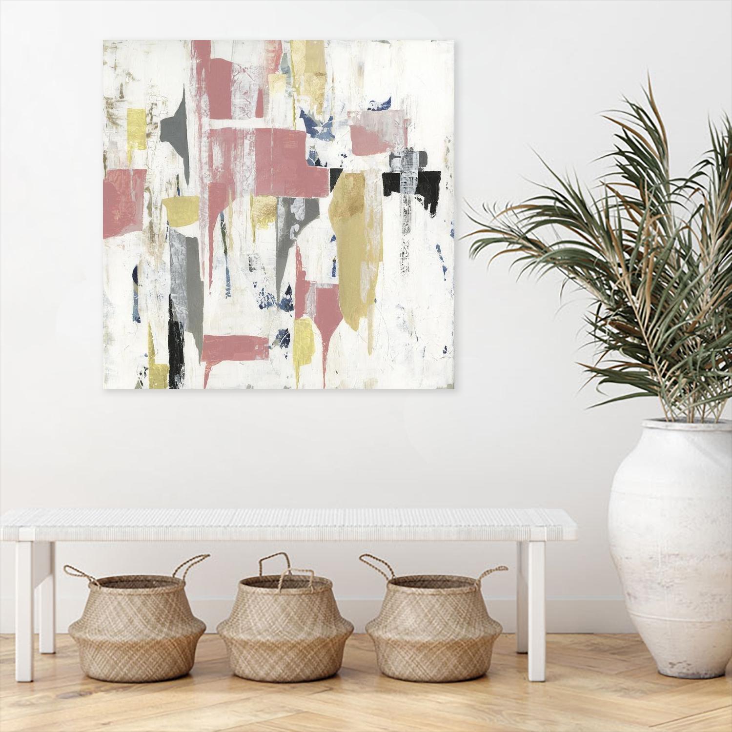 Mid Century by PI Studio on GIANT ART - yellow abstract