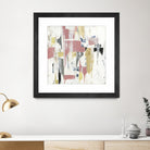 Mid Century by PI Studio on GIANT ART - yellow abstract